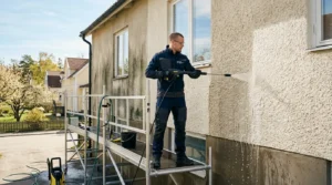 Varför fasadtvätt är viktigt för fastighetens utseende, hållbarhet och värde